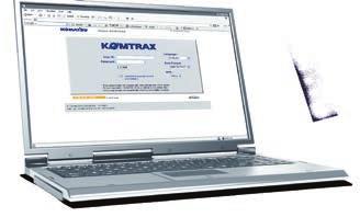 Bezprzewodowy system monitorujący Komatsu Droga do większej wydajności KOMTRAX stanowi najnowsze osiągnięcie w technologii bezprzewodowego monitorowania.
