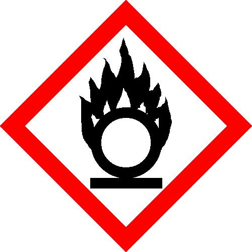 Gazy utleniające/oznakowanie Hasło ostrzegawcze: Niebezpieczeństwo Zwrot wskazujący rodzaj zagroŝenia H270: MoŜe powodować lub