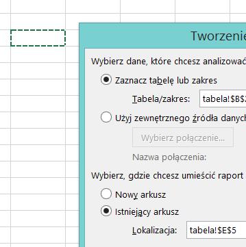 excel Zaznaczany