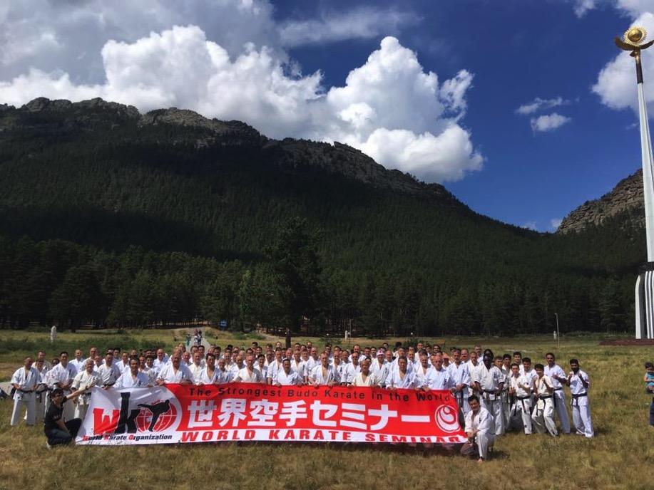 World Karate Seminar WKO Kazachstan, 4-6 lipca W dniach 4-6 lipca odbyło się Światowe seminarium Karate WKO podczas których Sensei z naszego