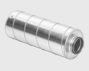 ADS Lindab Silencer Tłumiki okrągłe o grubości izolacji 0, 0 i mm SLU 0 SLU 0 SLGU 0 SLGU Ød [mm] Długość