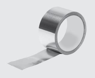akrylowy TAPE-ALW Taśma samoprzylepna aluminium wzmacniane włóknem