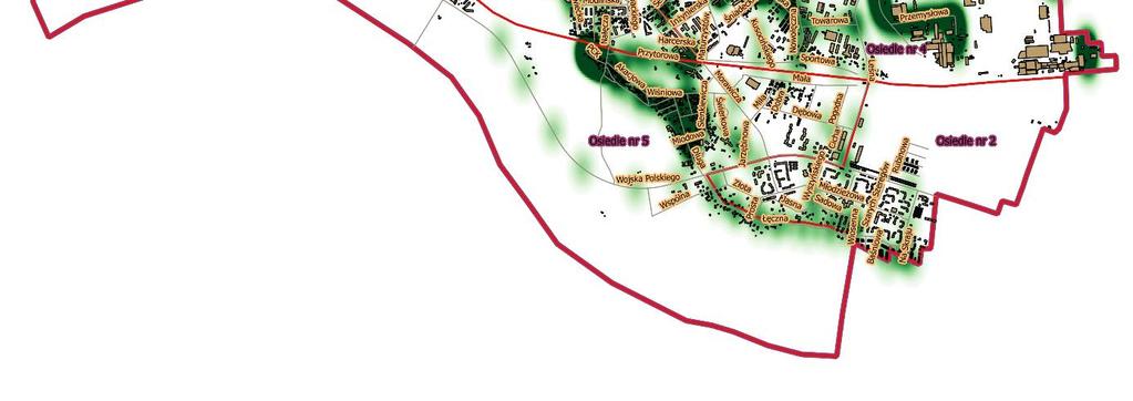 Ulice, które podawano najczęściej to: Zachodnia, Targowa, Zakroczymska, Daszyńskiego, Przejazd, Sukienna, Lotników, Focha, Zdobywców Kosmosu, PCK,
