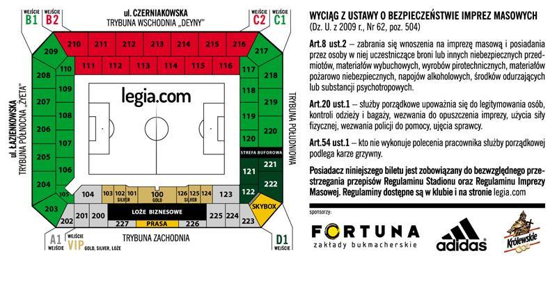 WEJŚCIE NA STADION Z BILETEM BEZ KARTY KIBICA - sprawdź na