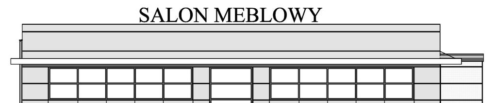 Formy szyldów dla pozostałych budynków SALON salon MEBLOWY meblowy LITERY PRZESTRZENNE lub NEON dla obiektów
