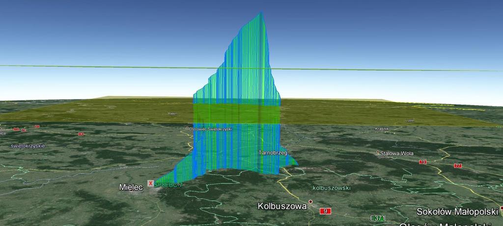 26 995 m wysokość osiągnięta przez sondę 18 300 m pułap