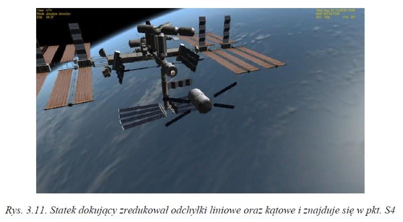 dokowania statków kosmicznych,