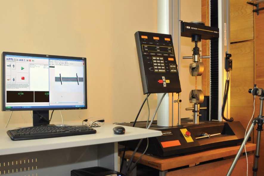Tensile tests with the use of the Instron 4465 tensile machine were carried out according to PN-EN ISO 527-1.