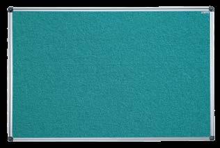 TABLICE TE KSTYLNE KOLOROWE Tablice tekstylne kolorowe ich powierzchnię stanowi najwyższej jakości materiał, dostępny w 4 kolorach: szarym,