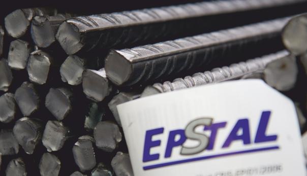 Stal zbrojeniowa ze znakiem jakości EPSTAL EPSTAL jest znakiem jakości nadawanym przez CPJS na wyroby ze stali gorącowalcowanej o wysokiej ciągliwości, przeznaczone do zbrojenia betonu (gatunek