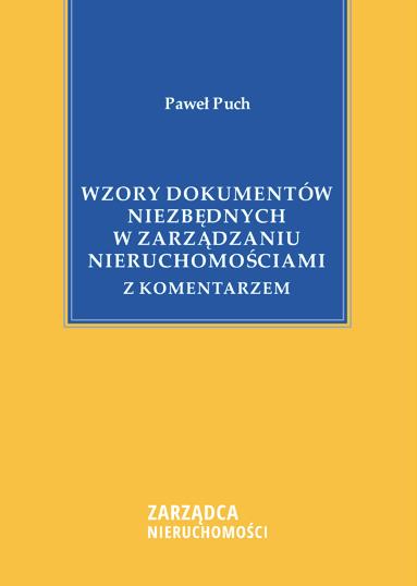 niezbędnych w zarządzaniu nieruchomościami,