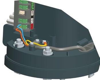 Conectarea alimentării electrice Din motive de siguranță, aceste operaţiuni trebuie efectuate cu alimentarea la curent electric deconectată. 8 mm [1].