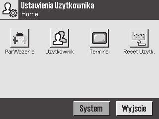 4 Profile użytkowników Ustawienia profili użytkowników można zmieniać w zależności od potrzeb. Wszystkie ustawienia wprowadzone w aktywnym profilu użytkownika zostaną w tym profilu zapisane.
