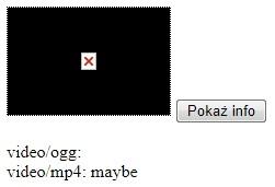 canplaytype('video/mp4') + "<br \/>"; info.innerhtml = str; <video id="player" src = 'wildlife.
