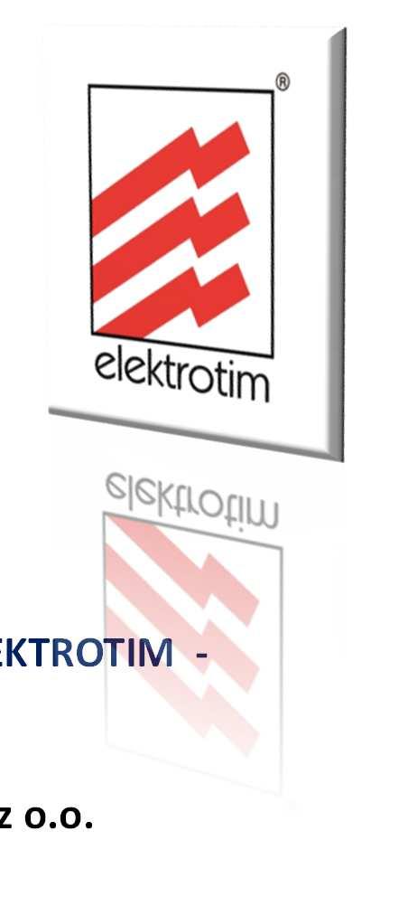 13 listopada 1998r. Podpisanie Aktu założycielskiego zawiązania ELEKTROTIM S.A. 1 stycznia 1999r. Rozpoczęcie działalności ELEKTROTIM S.A. 11 kwietnia 2007r. Debiut ELEKTROTIM S.A. na Giełdzie Papierów Wartościowych w Warszawie od 30 kwietnia 2007r.