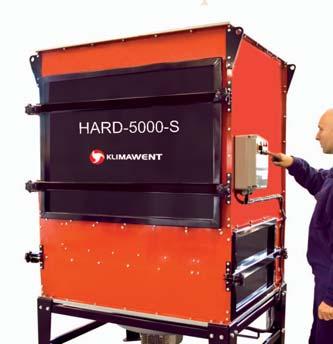 HARD-1000-S HARD-2000-S HARD-5000-S Zastosowanie Urządzenia filtracyjne HARD są przeznaczone do oczyszczania powietrza z zanieczyszczeń pyłowo-gazowych, przy czym pyły mogą mieć charakter zarówno
