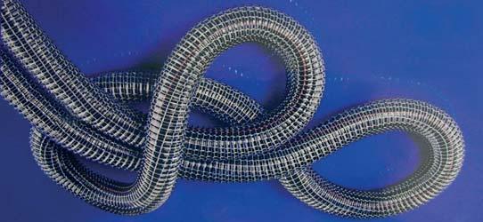 Przewody elastyczne Master-PVC Flex stowane są głównie jako węże przesyłowe dla różnych mediów (zarówno płynnych, gazowych jak i stałych).