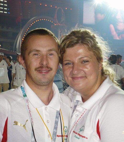 Drodzy Zawodnicy, Trenerzy, Działacze i Przyjaciele Olimpiad Specjalnych Polska Bardzo ważny był udział w Igrzyskach i doping pana Witolda Bańki, Ministra Sportu i Turystyki.