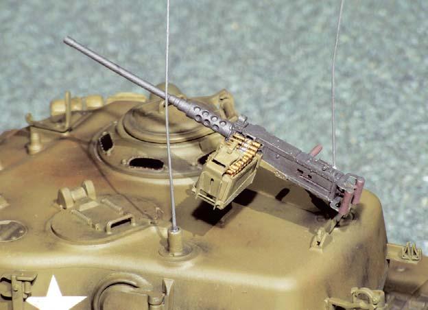 Figurka żołnierza okazała się dość prosta w montażu i bardzo kłopotliwa w malowaniu farby Humbrola schły tygodniami. Początkowy zamiar pomalowania Pershinga na tygrysa z Korei spełzł na niczym.