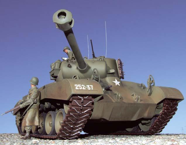 Do końca wojny jednostki amerykańskie otrzymały około 200 nowych czołgów, z czego około dwudziestu wzięło udział w walkach.