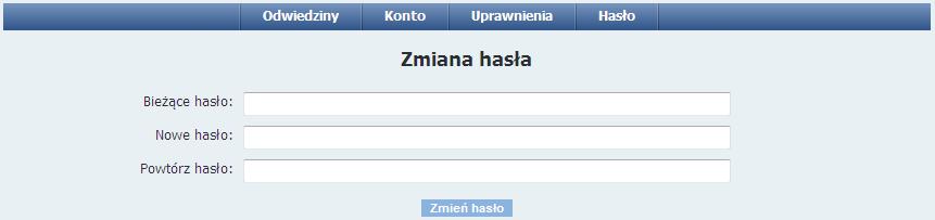 Rozpoczęcie pracy po kliknięciu w prawym górnym rogu na nazwę użytkownika (swoje imię i nazwisko, login) trzeba zaczekać, aż pojawi się strona, w której można sprawdzić takie dane jak: statystki
