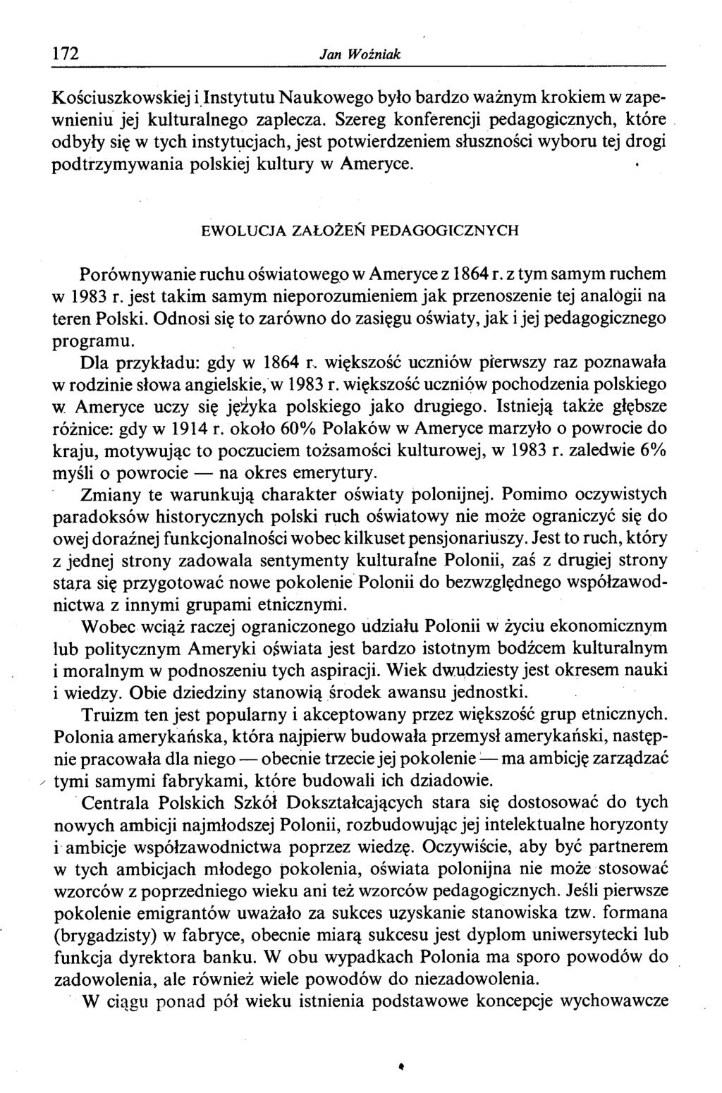 Kościuszkowskiej i Instytutu Naukowego było bardzo ważnym krokiem w zapewnieniu jej kulturalnego zaplecza.