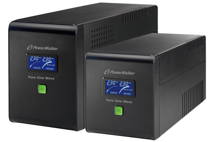 Interaktywny liniowy system zasilania awaryjnego PowerWalker VI 750 PSW PowerWalker