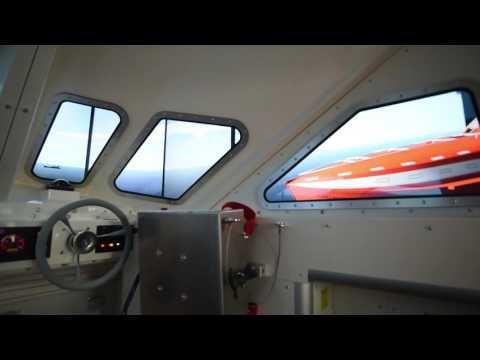 INNOWACYJNA TECHNOLOGIA Maersk Training Freefall Lifeboat Simulator