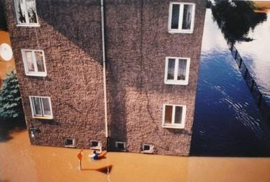Opolskiej i Katowickiej w kilka dni po zalaniu, lipiec 1997 (Fot. A. Czmuchowski) Fot.