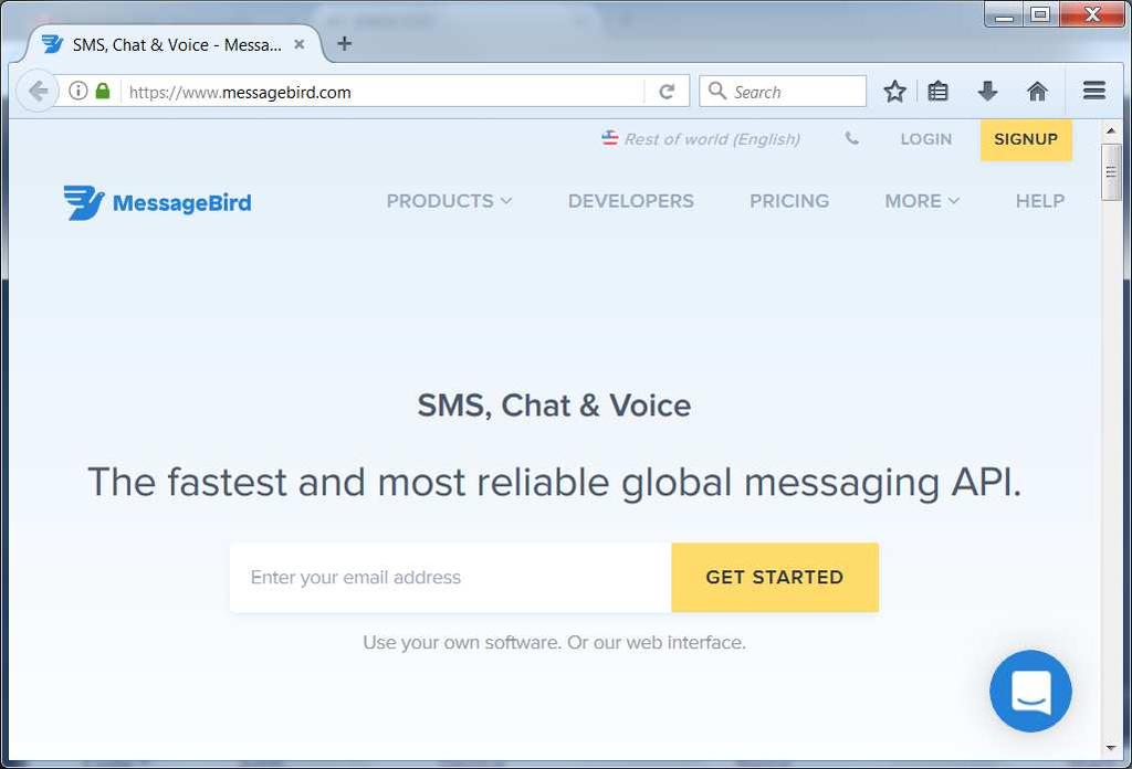 3. Bramka SMS MESSAGEBIRD XWEB EVO posiada możliwość korzystania z bramki SMS MessageBird.