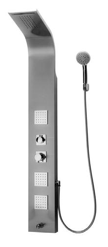 Kwartalnik Promocyjny Armatura Vernet inside More Panel prysznicowy 1500 180 mm bez termostatu z wylewką możliwość montażu
