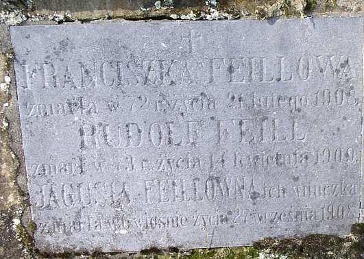 11 Rudolf junior, syn Rudolfa i Anny Józefy (zm. 14.04.