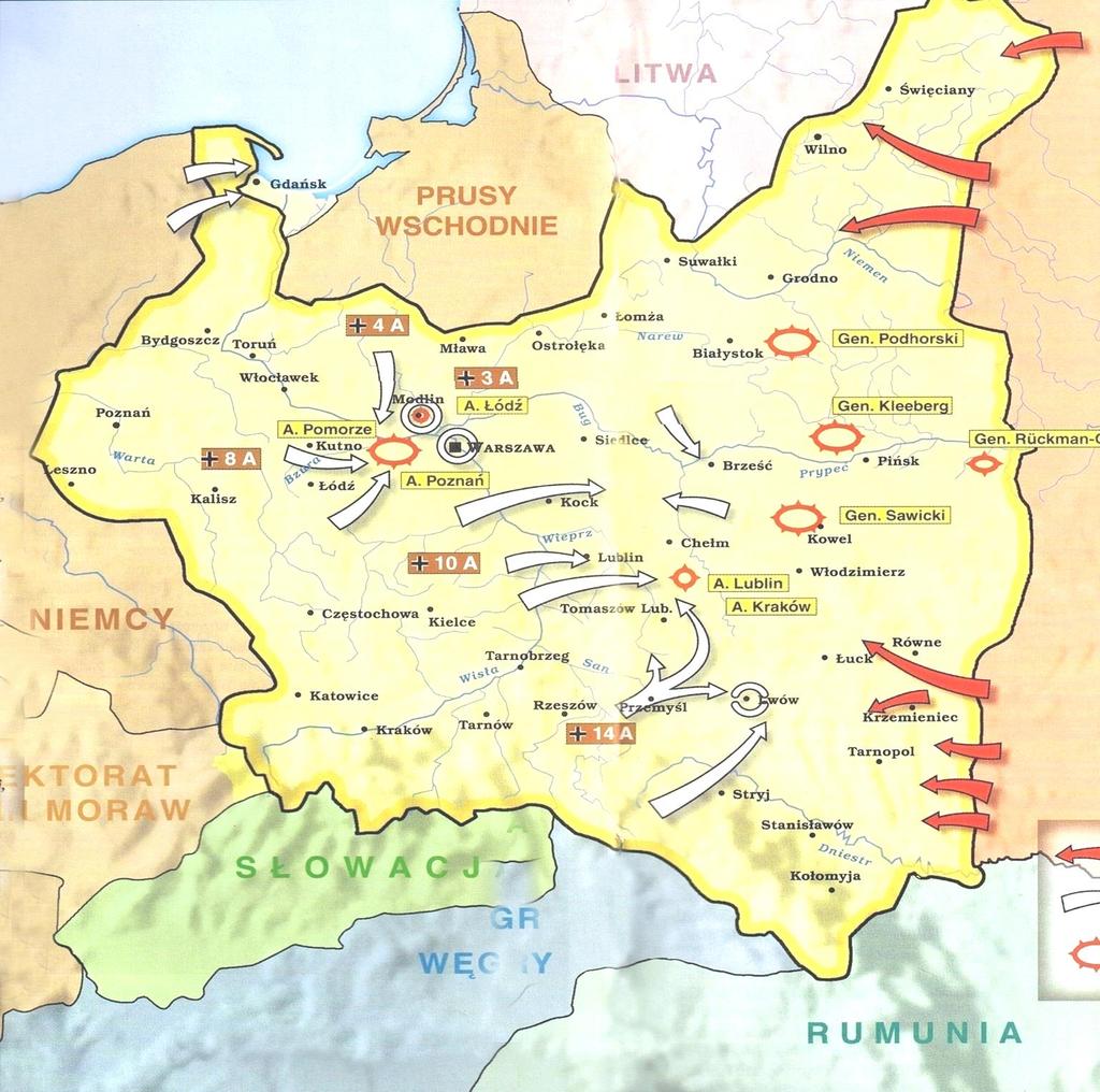 W chwili wybuchy II wojny