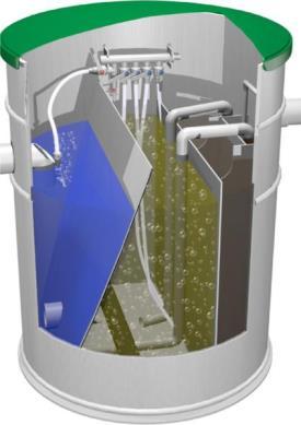 Gwarancja: 10 lat na zbiornik, 2 lata na dmuchawę i automatykę Aquatech oczyszczalnia Biotic http://www.oczyszczalnie.