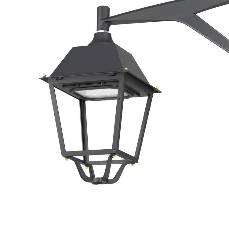 CityTouch Ready, Photocell, MiniCell 35, 55, 75 Źródło Wbudowany moduł LED lux) Moc Do 79 W, zależnie od konfiguracji Optyka Wiązka średnia (DM, DN), przejście dla pieszych, symetryczna, Strumień