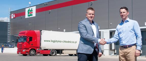 PARTNER GREEN FACTORY LOGISTICS Na zdjęciu od lewej: Paweł Lorek (Dyrektor Operacyjny GFL) oraz Grzegorz Klimas (Linde MH) HISTORIA WSPÓŁPRACY POMIĘDZY FIRMĄ GREEN FACTORY LOGISTICS A LINDE MH POLSKA