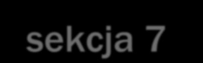 sekcja 7 Informacja o sposobie