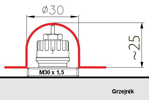 BUDOWA ZAWORÓW TERMOSTATYCZNYCH typu RTD-N 15 Danfoss ( nr kat. 013L3269 ) Opracowano na podstawie : VK.51.E2.