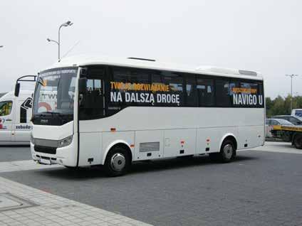 Kapena Thesi przez wiele lat była podstawowym minibusem obsługującym regularne linie międzymiastowe przewozów szkolnych.