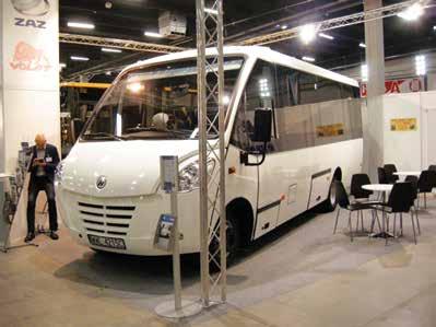 W Kielcach dealer MAZ-a JI Jurij Mihchajłowskij Service oraz & Aurex-Truck zaprezentował białoruski minibus turystyczny Volat Neman 420224, bazujący na podwoziu Iveco Daily, o długości 8 040 mm i DMC