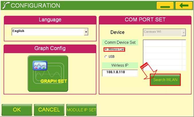 Jak pojawi się powyższy ekran, kliknij CONFIGURATION.