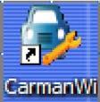 Instalacja aplikacji Krok 5) Pojawi się ikona Carman Wi na Pulpicie.