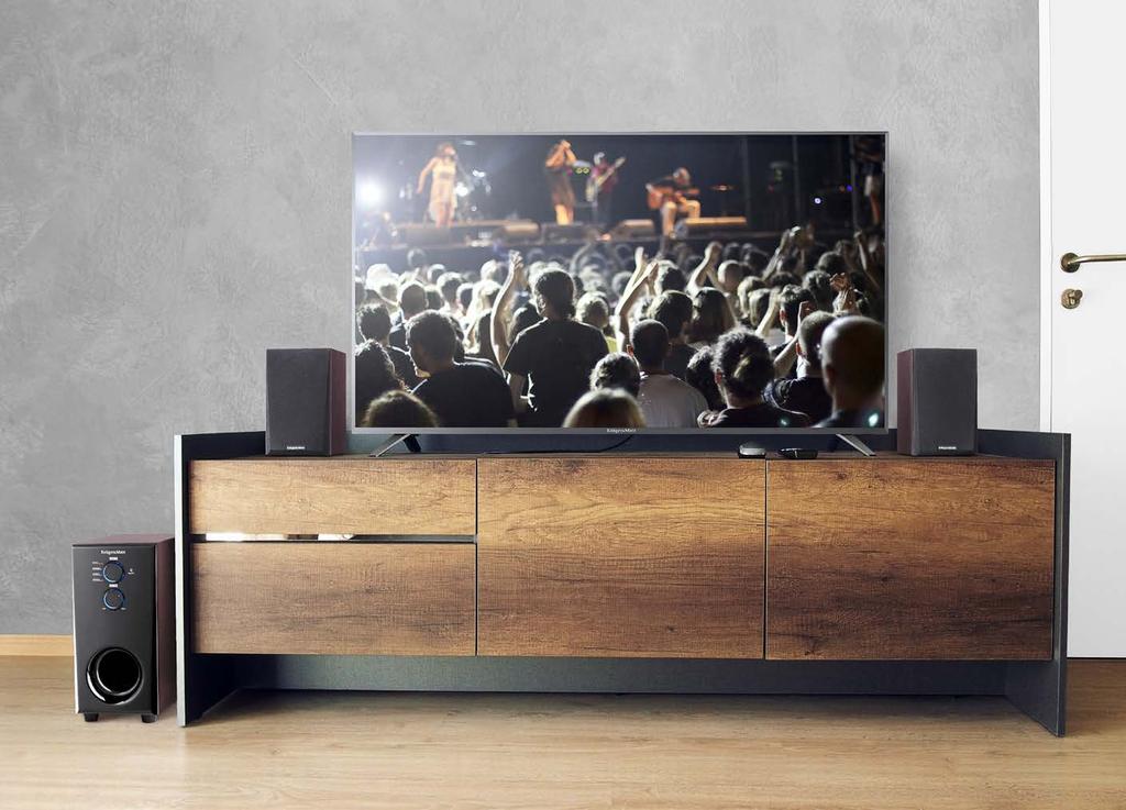 205 x 195 mm WYSOKA JAKOŚĆ DŹWIĘKU SZEROKIE SPEKTRUM MOŻLIWOŚCI OBUDOWA Z FORNIROWANEGO DREWNA 2 wejścia audio Głośniki 1x 3, 1x 1