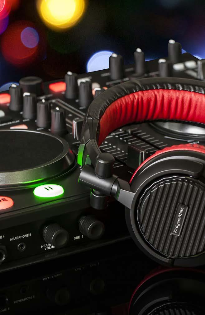DJ-200 SPRZĘT DLA DJ-ów PROFESJONALNE SŁUCHAWKI DJ MOCNE BASOWE BRZMIENIE OBRACANE NAUSZNIKI SŁUCHAWKI KONTROLER DJ-003 KONTROLER DJ-002 KONTROLER DJ-001