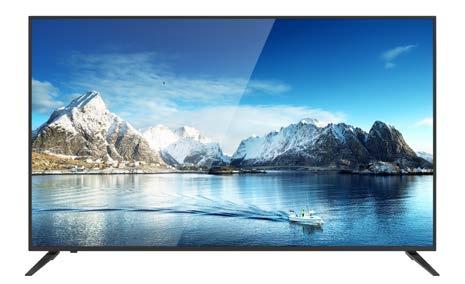 TELEWIZORY 65, 55 Ultra HD 65, 55 Full HD 255 UHD Rozmiar Rozdzielczość Podświetlenie Jasność Kontrast Odświeżanie Czas reakcji matrycy Tuner cyfrowy DTV Głośniki Wejścia HDMI Funkcje Standard VESA