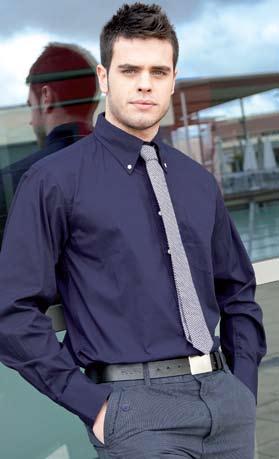 / XXL Long sleeve shirt. Button down the collar. Front pocket. Oxford: 60% cotton - 40% polyester.