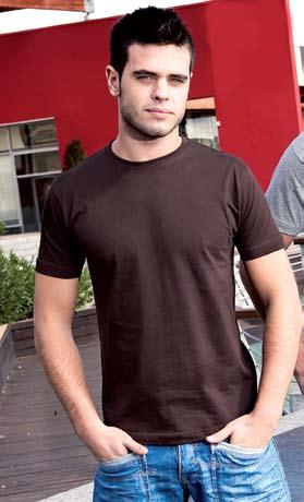 Gramatura: 150-155 g / XXL GF GRAPHITE Men short sleeve T-shirt. Body fit. Shoulder to shoulder tape.