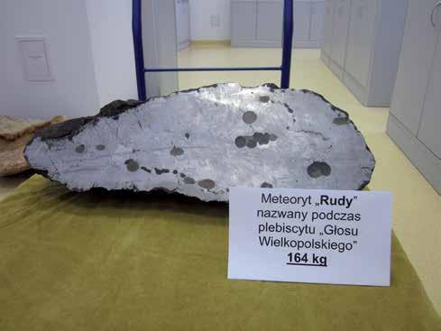 Meteoryt Morasko od odkrycia do muzeum Morasko Meteorite from discovery to museum Rekordowe okazy / Main