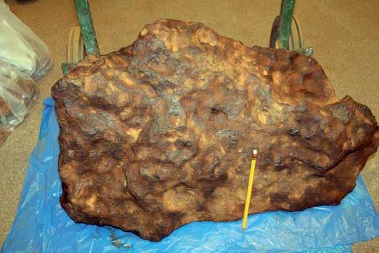Meteoryt Morasko nowe odkrycia Morasko Meteorite new discoveries Meteoryt Morasko Rudy ; znaleziony 11 września 2006