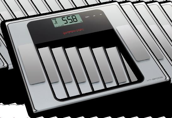 ostatniego użytkownika. Maksymalna waga -150 kg, dokładność - 100 g. Zasilanie: 2 baterie litowe CR2032 3V.